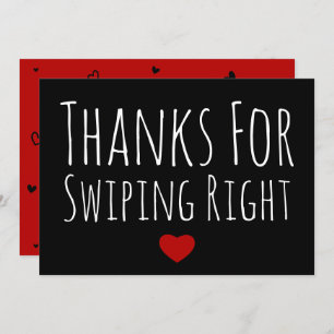 Funny Valentijnsdag Kaart Bedankt voor SWIFT