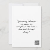 Funny Valentijnsdag Kaart Perfect voor Pizza Lover (Achterkant)