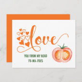 Funny Valentijnsdag Love to ma-toes Joke Kaart (Voorkant / Achterkant)