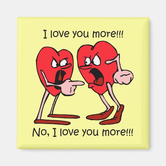 Funny Valentijnsdag Magneet (Voorkant)