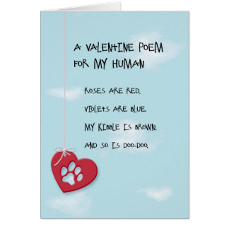 Funny Valentijnsdag Poem van de Dog