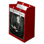 Funny Valentijnsdag Poet Emily Dickinson Humor Medium Cadeauzakje (Achterkant Gekanteld)