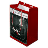 Funny Valentijnsdag Poet Emily Dickinson Humor Medium Cadeauzakje (Voorkant Gekanteld)