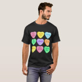 Funny Valentijnsdag Snoep hoort T-shirt (Voorkant volledig)