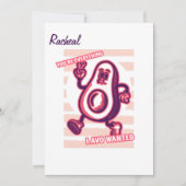 Funny Valentijnsdag voor avocado-minnaar Feestdagenkaart (Voorkant)