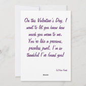 Funny Valentijnsdag voor avocado-minnaar Feestdagenkaart (Achterkant)