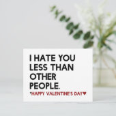 Funny Valentijnsdag Wenskaart Gift Feestdagenkaart (Staand voorkant)