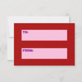 Funny Valentijnse Raptor Dinosaur Kinder klaslokaa Kaart (Achterkant)