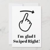 Funny Valentine Day Card Ik ben blij dat ik goed h Feestdagenkaart (Voorkant)