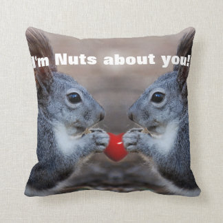 Funny Valentine Day Squirrels Kussen