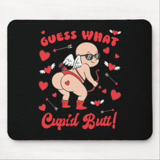 Funny Valentine, Guess What Cupid Butt  Muismat
