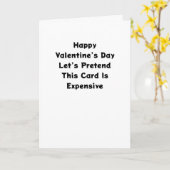 Funny Valentine’s Day Card  Kaart (Gele Bloem)