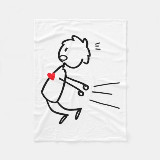 Funny Valentine’s Day Couple Matching For Men Wome Fleece Deken (Voorkant)