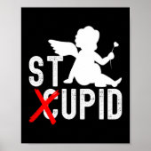 Funny Valentine S Day Cud Is Stud Premium Poster (Voorkant)