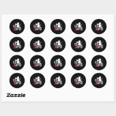 Funny Valentine S Day Cud Is Stud Premium Ronde Sticker (Vel)