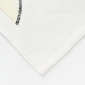 Funny Valentine Silly Gooses Duck Heart Love Match Fleece Deken (Hoek)