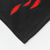 Funny Valentines Day Bigfoot Heart Sungles Sasquat Fleece Deken (Hoek)