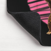 Funny Valentines Day Bigfoot Sungles In Heart Sasq Muismat (Hoek)