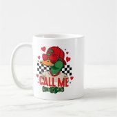 Funny Valentine's Day Boy Duck Hunting Call Me Tod Koffiemok (Links)