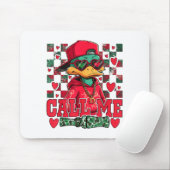 Funny Valentine's Day Boy Duck Hunting Call Me Tod Muismat (Met muis)