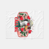 Funny Valentines Day Call Me Duck Hunting Men Wome Fleece Deken (Voorkant (Horizontaal))