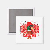 Funny Valentines Day Call Me Duck Hunting Men Wome Magneet (Voorkant / Achterkant)