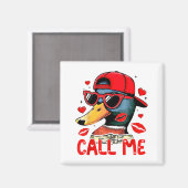 Funny Valentines Day Call Me Duck Hunting Men Wome Magneet (Voorkant / Achterkant)