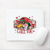 Funny Valentines Day Call Me Duck Hunting Men Wome Muismat (Met muis)