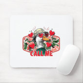 Funny Valentines Day Call Me Duck Hunting Men Wome Muismat (Met muis)