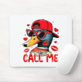 Funny Valentines Day Call Me Duck Hunting Men Wome Muismat (Met muis)