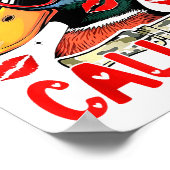 Funny Valentines Day Call Me Duck Hunting Men Wome Poster (Hoek)