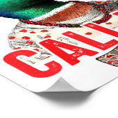 Funny Valentines Day Call Me Duck Hunting Men Wome Poster (Hoek)