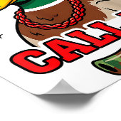 Funny Valentines Day Call Me Duck Hunting Men Wome Poster (Hoek)