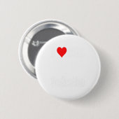 Funny Valentine's Day Couple Matching I Love His D Ronde Button 5,7 Cm (Voorkant /achterkant)