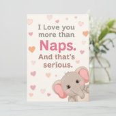 Funny Valentine's day sarcastic funny Cards Feestdagenkaart (Staand voorkant)