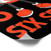 Funny Valentines Six Seven Hearts 6 7 Meme Boys Gi Poster (Hoek)