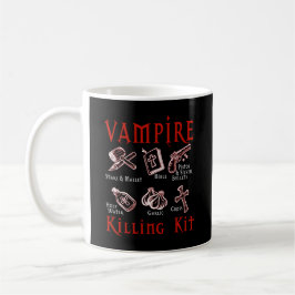 Funny Vampire Killing Kit Koffiemok