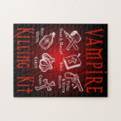 Funny Vampire Killing Kit Legpuzzel (Horizontaal)