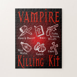 Funny Vampire Killing Kit Legpuzzel