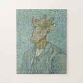Funny Van Gogh Giraffe Jigzaag Puzzle Legpuzzel (Verticaal)