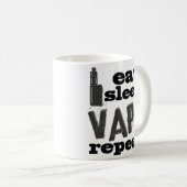Funny Vaping Coffee Mok Vapist Vape Gift (Voorkant rechts)