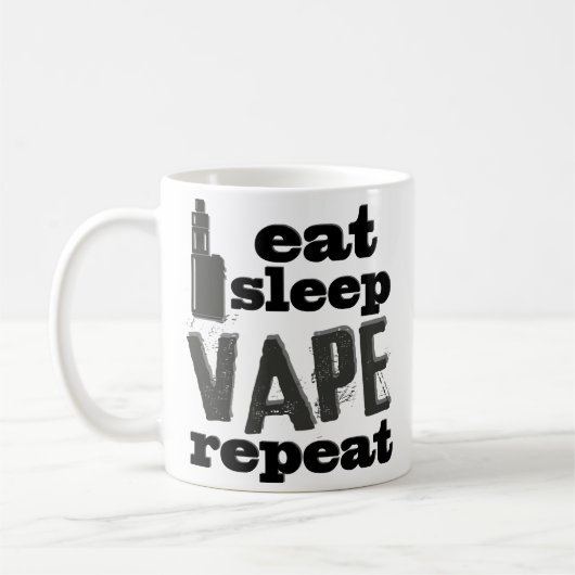 Funny Vaping Coffee Mok Vapist Vape Gift (Links)