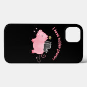 Funny varkensfee Hidden Powers farm animal humor Case-Mate iPhone Case (Achterkant (horizontaal))