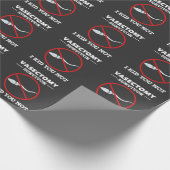 Funny Vasectomie Gezegde Volwassen mens Cadeaupapier (Hoek)