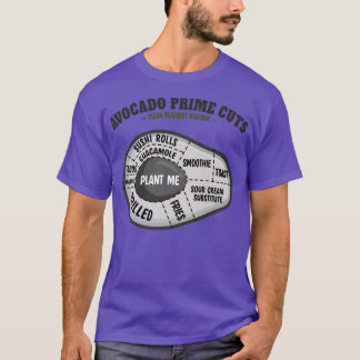 Funny Vegan Avocado Design Prime Cuts for Avocado T-shirt