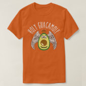 Funny Vegan Avocado Heilige Guacamole Design T-shirt (Design voorkant)