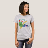 Funny Vegan Hummus T-shirt (Voorkant volledig)