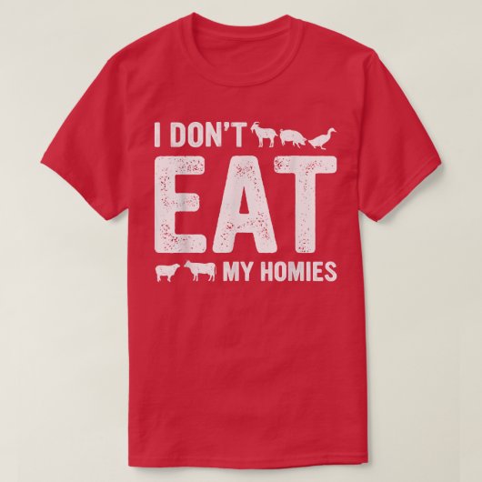 FUNNY VEGAN SHIRT (Design voorkant)