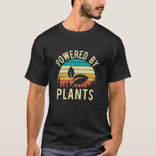 Funny Vegan Shirt - aangedreven door Planten