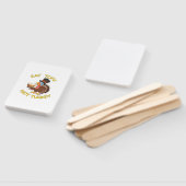 Funny Vegan Vegetarian Thanksgiving Meal Eat Tofu Handwaaier (Niet-gemonteerd)